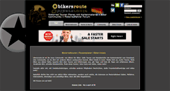Desktop Screenshot of bikersroute.de